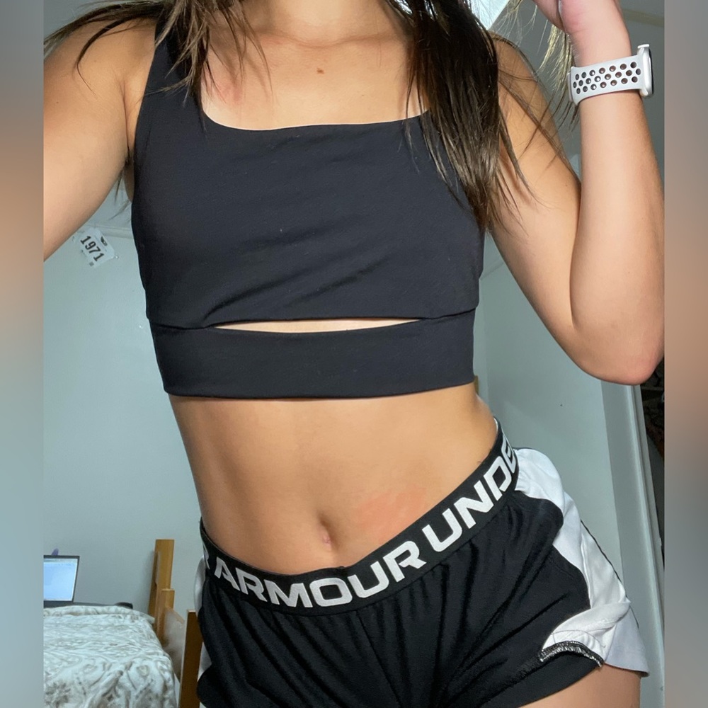 Workout bra top
